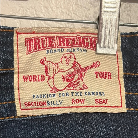 Classic Blue Straight Leg Jeans Timeless Style - Picture 5 of 11